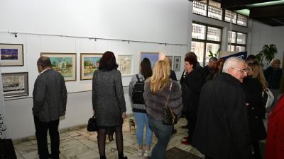Преподаватели-художници от ЮЗУ  Неофит Рилски  представиха творбите си в Арт салона на Радио Благоевград