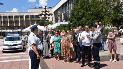 Учение!Пожар избухна в община Благоевград, изкараха пострадали