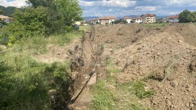 Община Разлог продължава изграждането на нова водопроводна мрежа в квартал  Средорек”