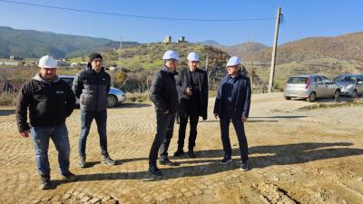 Най-големият инвеститор в община Симитли Марели Системс направи първа копка за изграждане на нов завод
