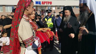 Незабравимо посрещане на Патриарха направиха в Гоце Делчев!