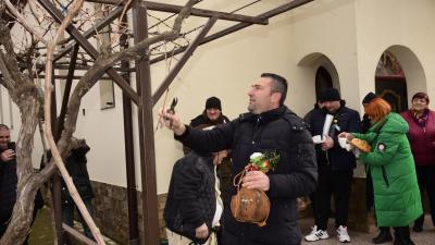 С водосвет и зарязване на лозята в Черниче бе отбелязан Трифон Зарезан