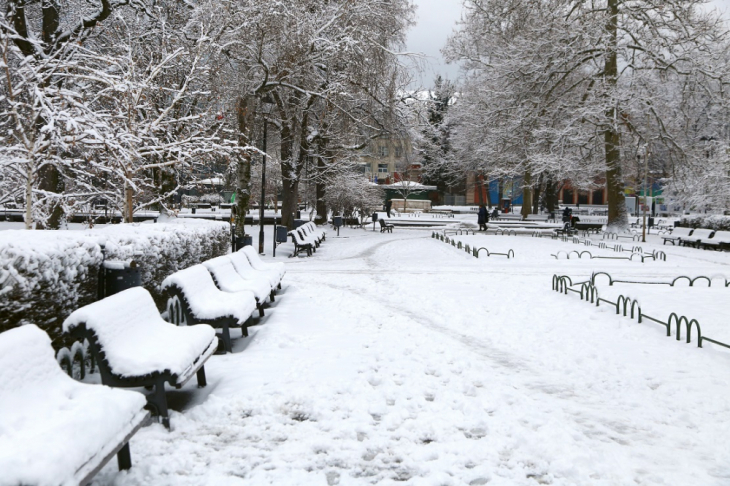 Времето през декември-от -15 до +15