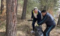Екипи на Община Разлог, ЮЗДП и ОПУ- Благоевград дадоха пример, почистиха минерализова ивица в местността  Предел”