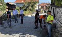 Кметовете на Банско и Добринище инспектираха текущите ремонти на улиците в Добринище