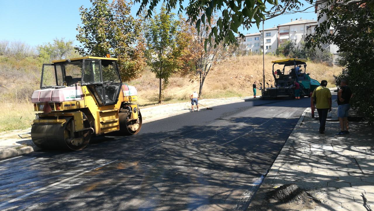 Започва поетапно асфалтиране на улиците   Вардар ,  Дойран и  Шар Планина  в Благоевград