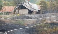 Четири къщи изгоряха при пожар в благоевградското село Бистрица