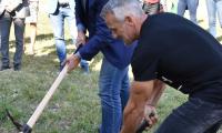 Йордан Йовчев направи първа копка на стрийт фитнес и кросфит площадка в парк  Македония”