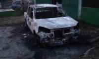 Подпалиха джип на горските в село Елешница