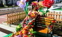 Благоевградското кметство нареди пролетна арт инсталация за повдигане на духа