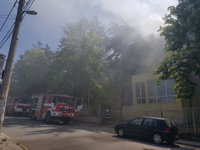 Горя старческия дом в Благоевград