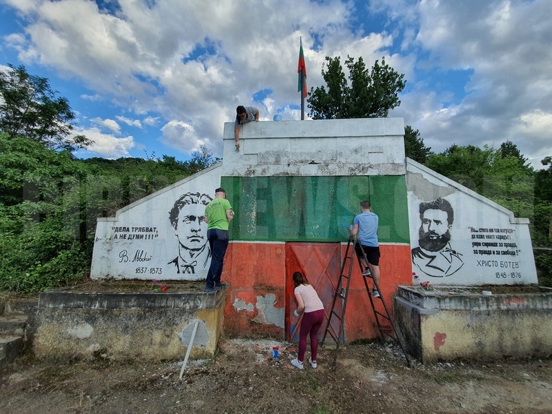 МГЕРБ-Петрич обновиха любимо място за разходка на петричани в Беласица