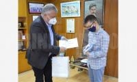 Кметът на Гоце Делчев награди победители в конкурс