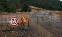 В Струмяни ликуват, положиха се първите метри асфалт на бъдещото ГКПП-Клепало