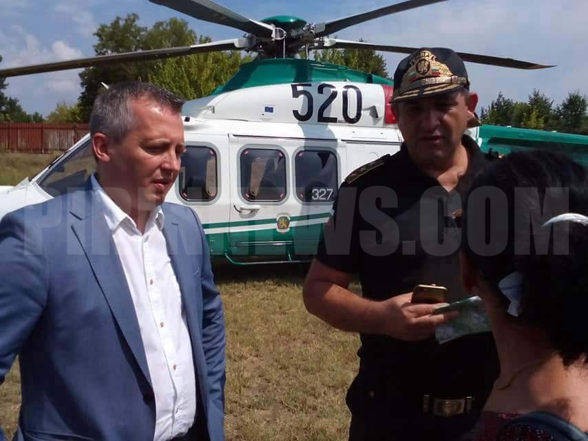 Масирана акция по въздух и земя, 20 тона канабис ожънаха за ден в Петричко